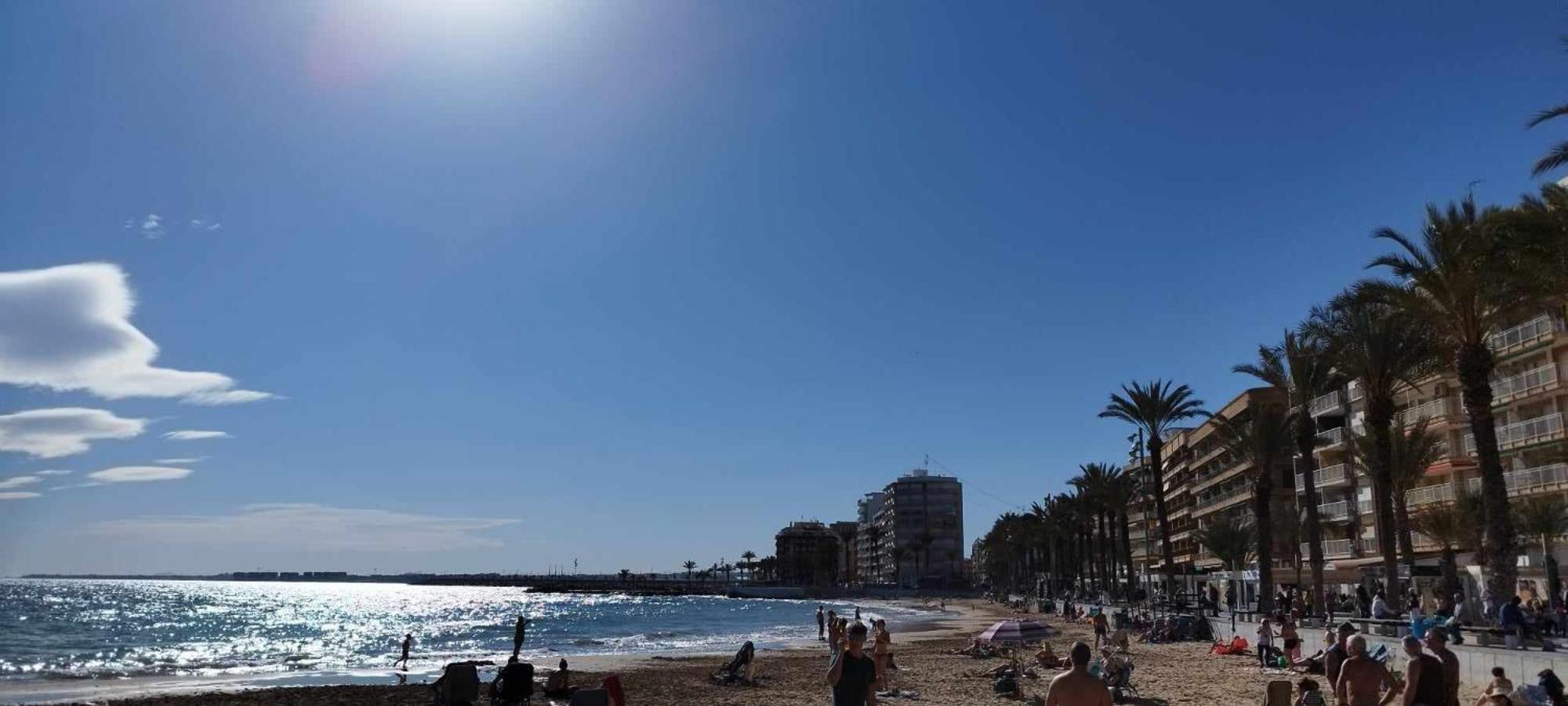 Seaview Playa Del Cura 50M Torrevieja Citycentre Apartment Exterior foto