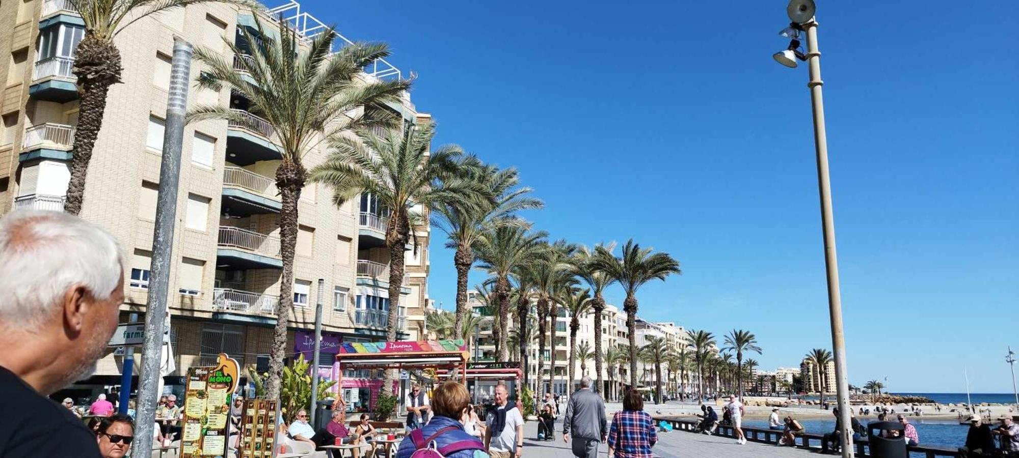 Seaview Playa Del Cura 50M Torrevieja Citycentre Apartment Exterior foto