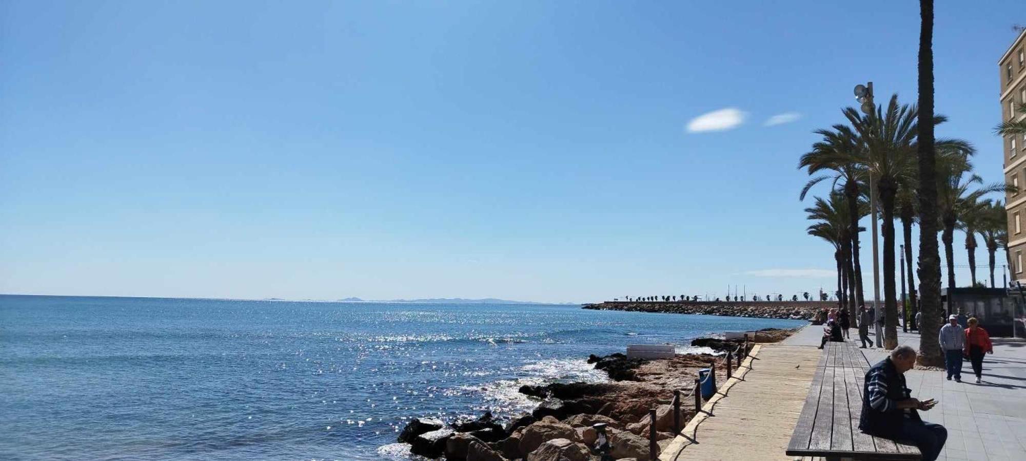 Seaview Playa Del Cura 50M Torrevieja Citycentre Apartment Exterior foto