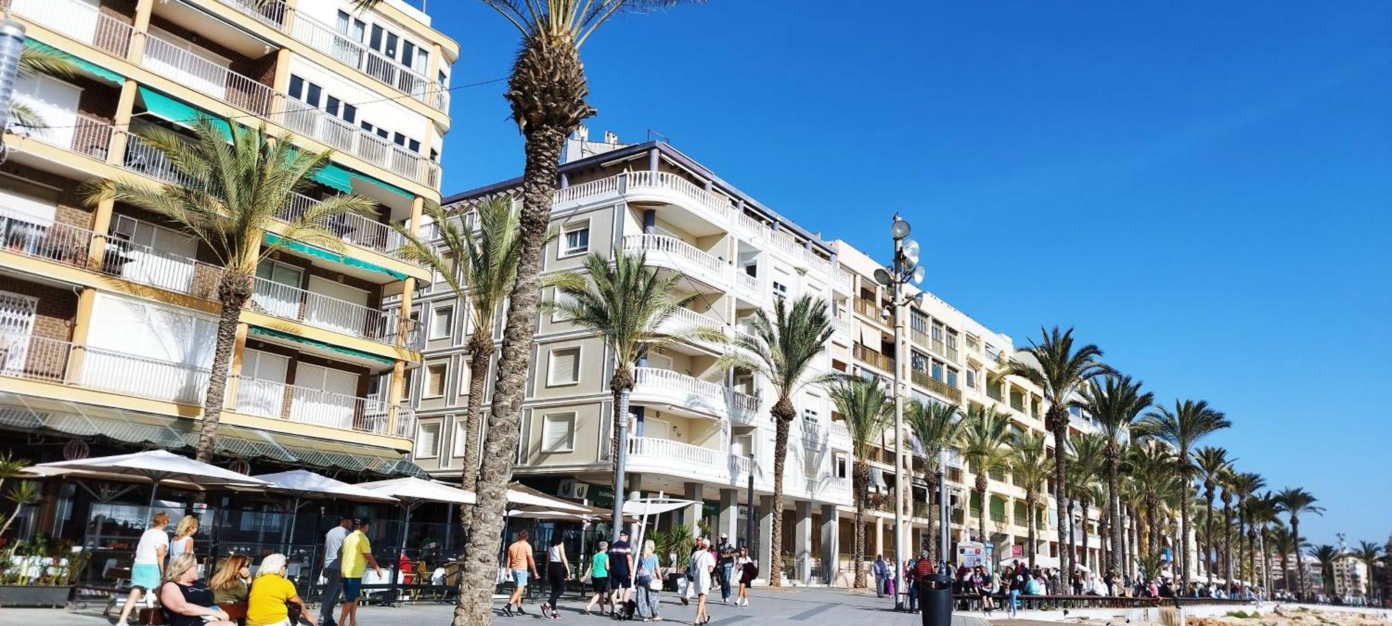 Seaview Playa Del Cura 50M Torrevieja Citycentre Apartment Exterior foto